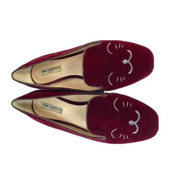 Karl Lagerfeld Paris Halie2 Kitty Loafer Flats! - Picture 6 of 11